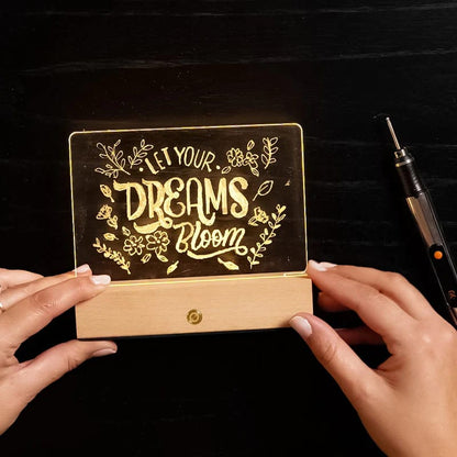 Electric Engraving Pen Kit with Multiples Drills Bits _ DIY Craving Tool.